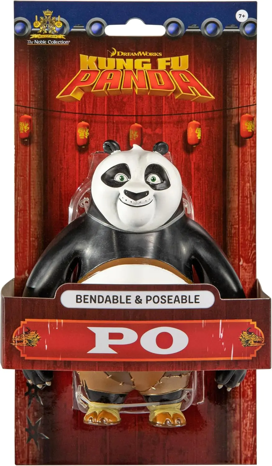 Kung Fu Panda Bendyfigs Savitljiva figura Po Ping 15 cm fotografija proizvoda