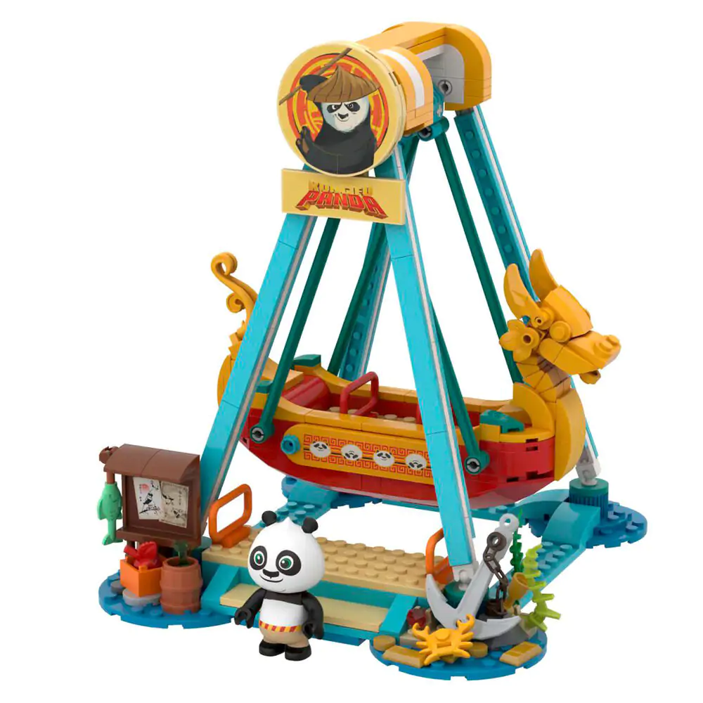 Kung Fu Panda Pirate Ship Ride konstrukcijski komplet 379 kom fotografija proizvoda