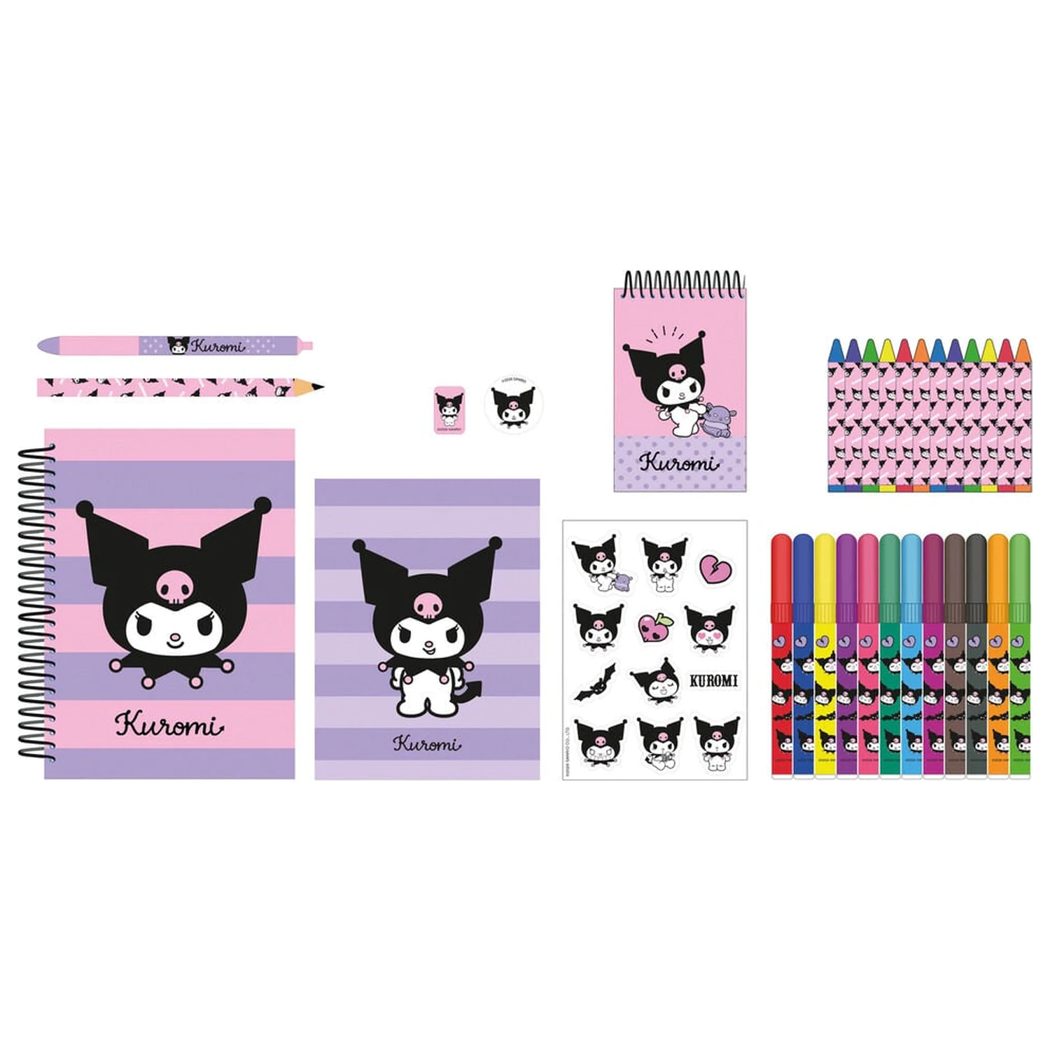 Kuromi Hello Kitty set aktivnosti 43 komada fotografija proizvoda