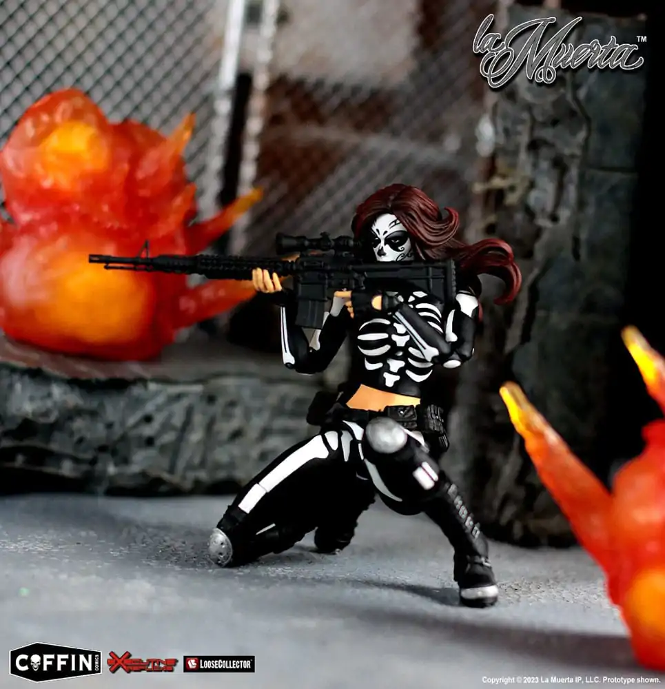 La Muerta Executive Replika akcijska figura 1/12 La Muerta 15 cm fotografija proizvoda