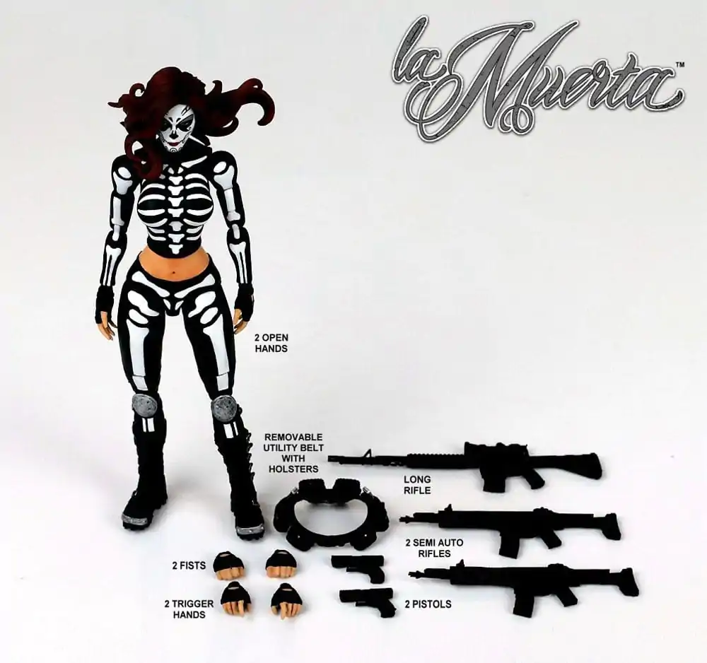 La Muerta Executive Replika akcijska figura 1/12 La Muerta 15 cm fotografija proizvoda