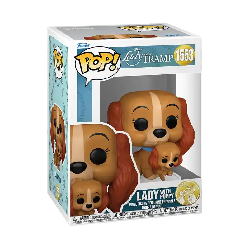 Lady and the Tramp Funko POP! Disney Vinyl figura Lady s psićem 9 cm fotografija proizvoda