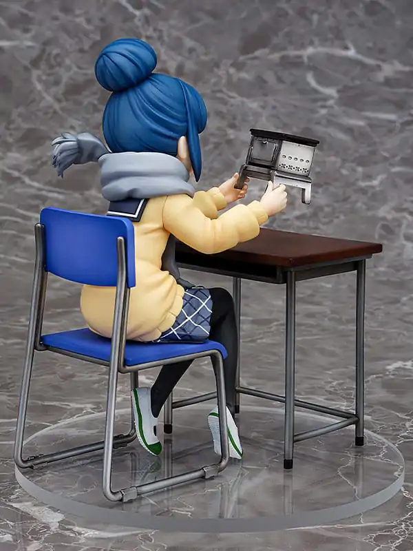 Laid-Back Camp PVC Kip 1/7 Rin Shima: Look What I Bought Ver. 14 cm fotografija proizvoda