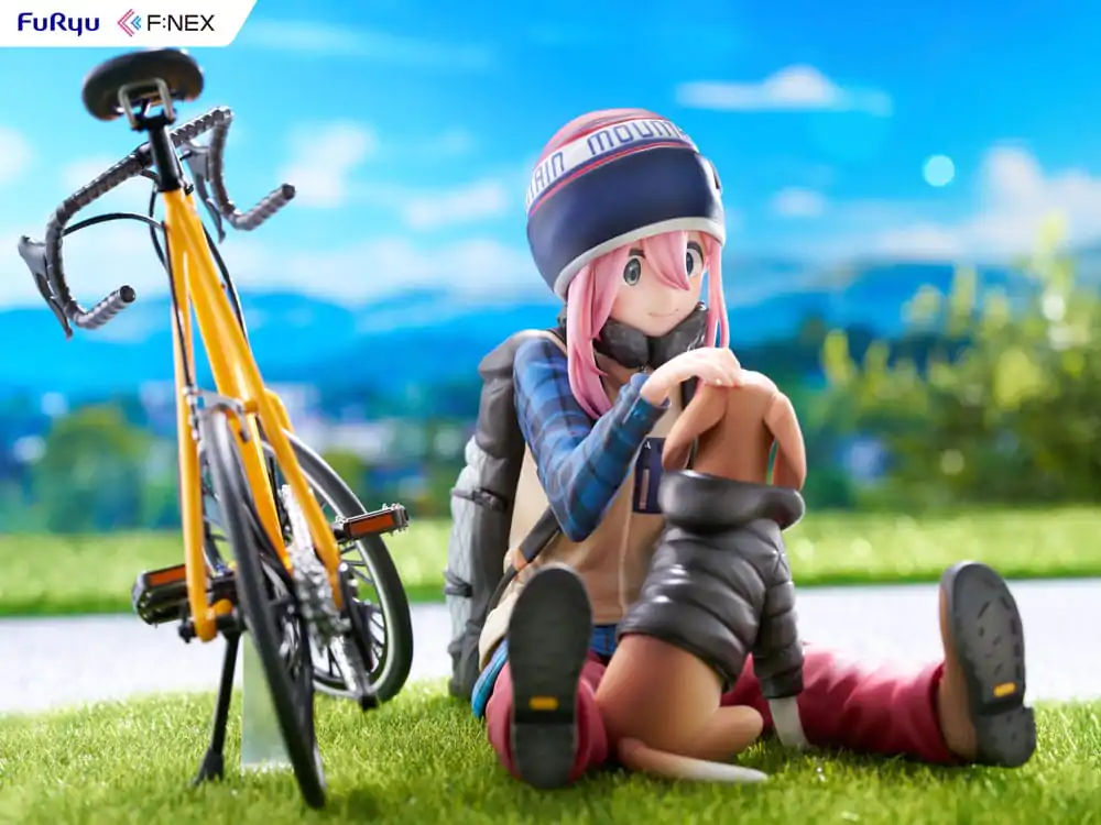 Laid Back Camp F:NEX PVC Kip 1/7 Nadeshiko Kagamihara 13 cm fotografija proizvoda