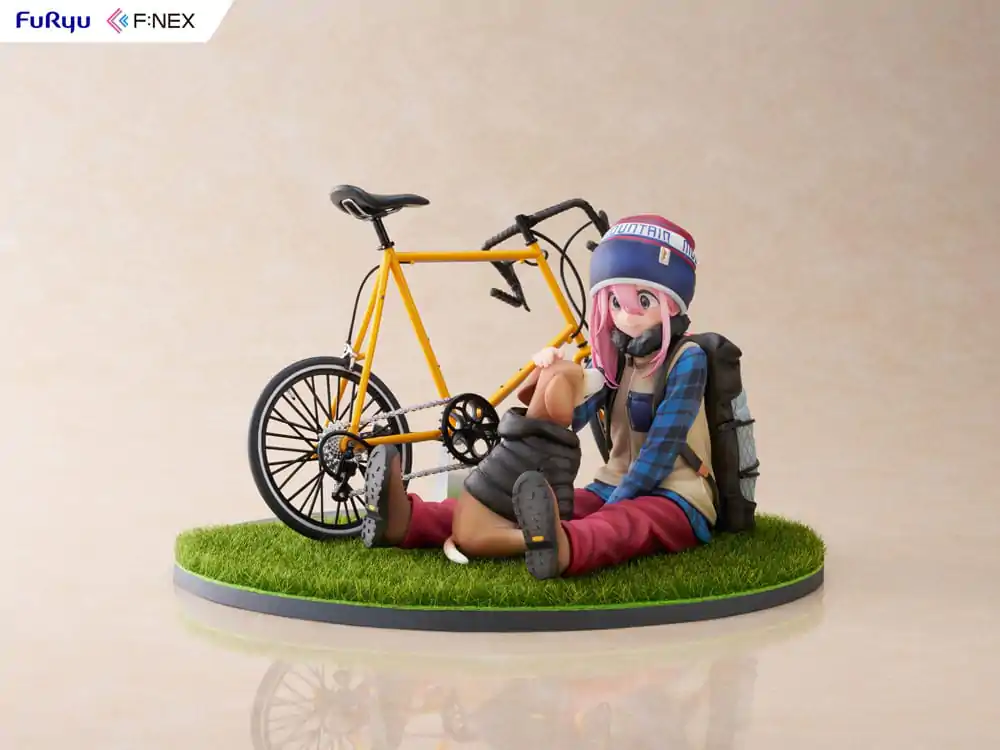 Laid Back Camp F:NEX PVC Kip 1/7 Nadeshiko Kagamihara 13 cm fotografija proizvoda