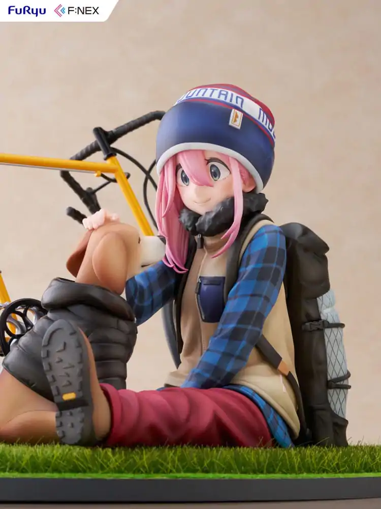 Laid Back Camp F:NEX PVC Kip 1/7 Nadeshiko Kagamihara 13 cm fotografija proizvoda