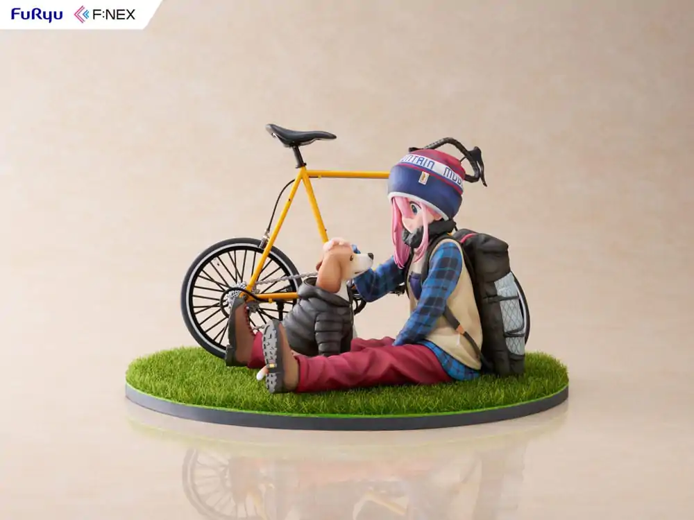 Laid Back Camp F:NEX PVC Kip 1/7 Nadeshiko Kagamihara 13 cm fotografija proizvoda