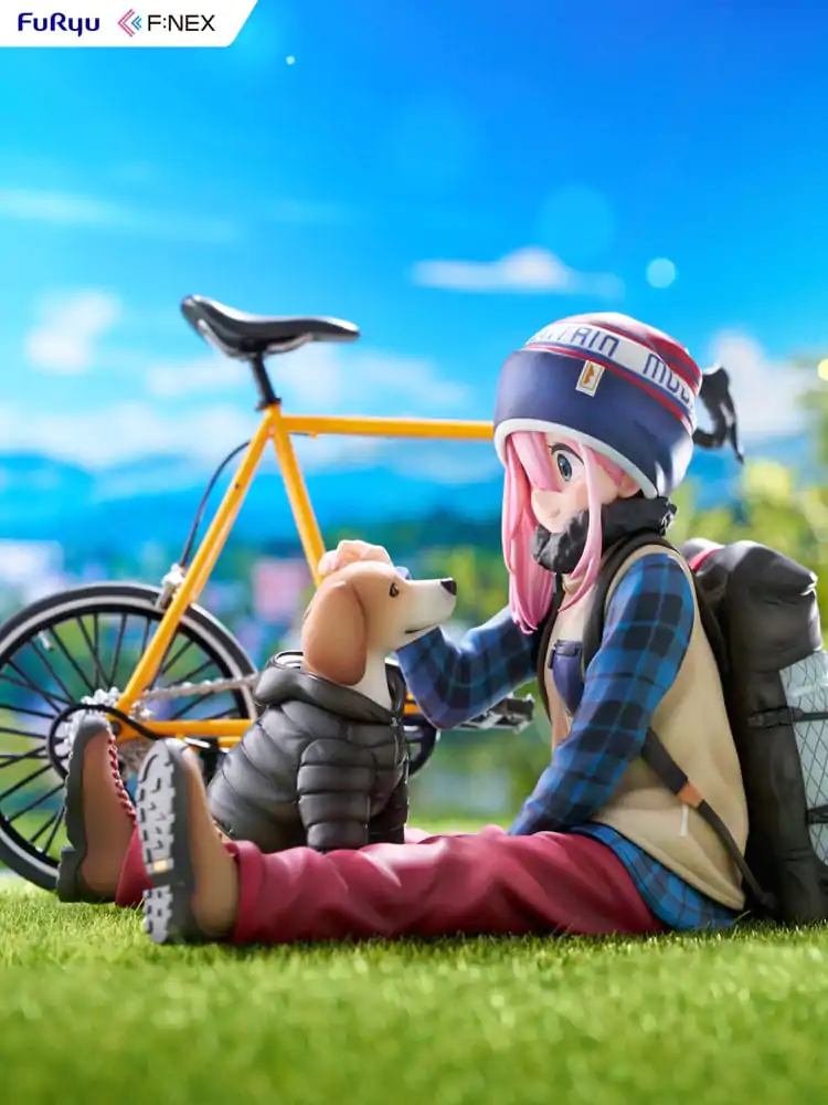 Laid Back Camp F:NEX PVC Kip 1/7 Nadeshiko Kagamihara 13 cm fotografija proizvoda