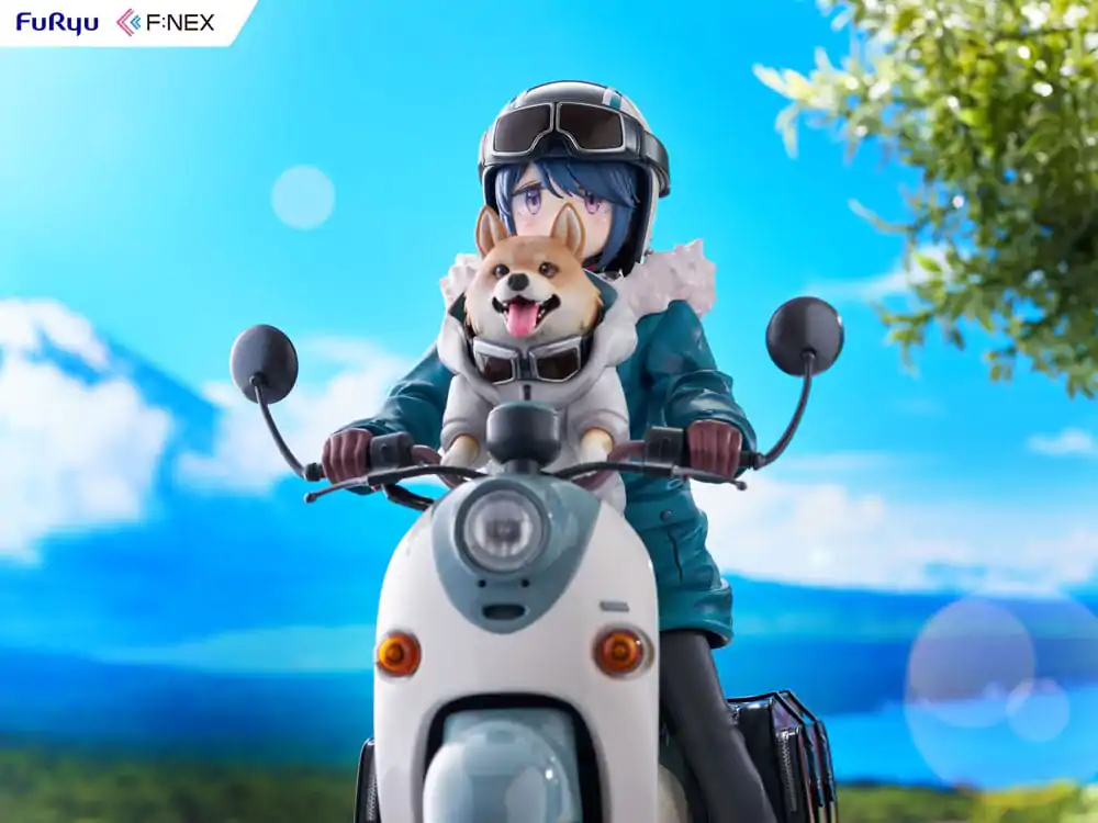 Laid Back Camp F:NEX PVC Kip 1/7 Rin Shima 20 cm fotografija proizvoda