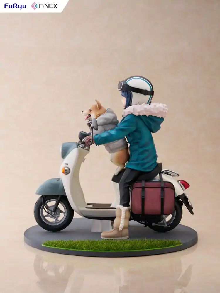 Laid Back Camp F:NEX PVC Kip 1/7 Rin Shima 20 cm fotografija proizvoda