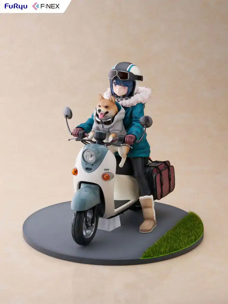 Laid Back Camp F:NEX PVC Kip 1/7 Rin Shima 20 cm fotografija proizvoda