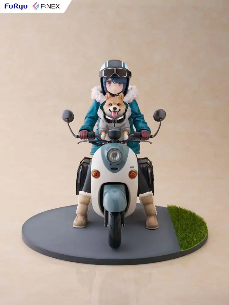 Laid Back Camp F:NEX PVC Kip 1/7 Rin Shima 20 cm fotografija proizvoda