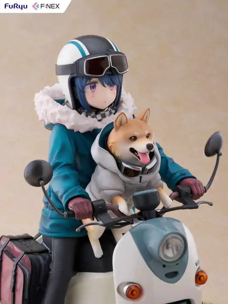 Laid Back Camp F:NEX PVC Kip 1/7 Rin Shima 20 cm fotografija proizvoda