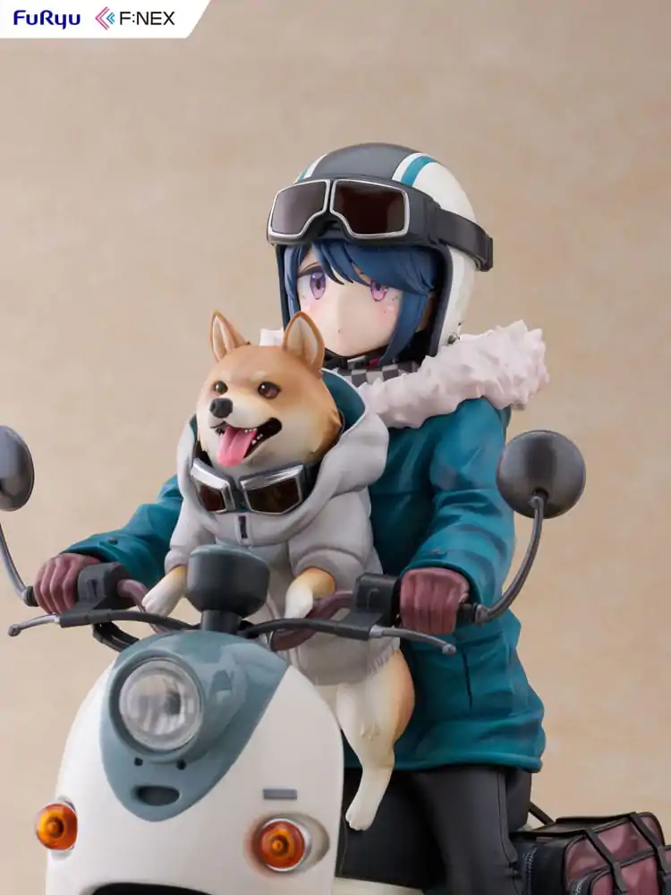 Laid Back Camp F:NEX PVC Kip 1/7 Rin Shima 20 cm fotografija proizvoda