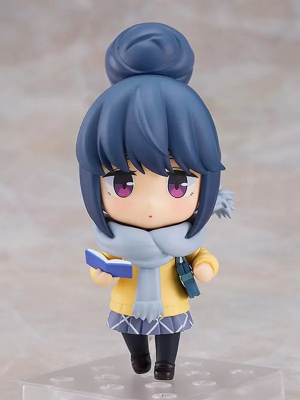 Laid-Back Camp Akcijska Figura Nadeshiko Rin Shima: Školska Uniforma Ver. 10 cm fotografija proizvoda