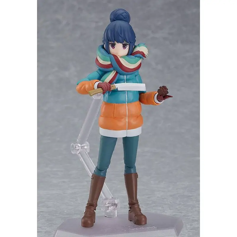 Laid-Back Camp Figma akcijska figura Rin Shima DX Edition 13 cm fotografija proizvoda