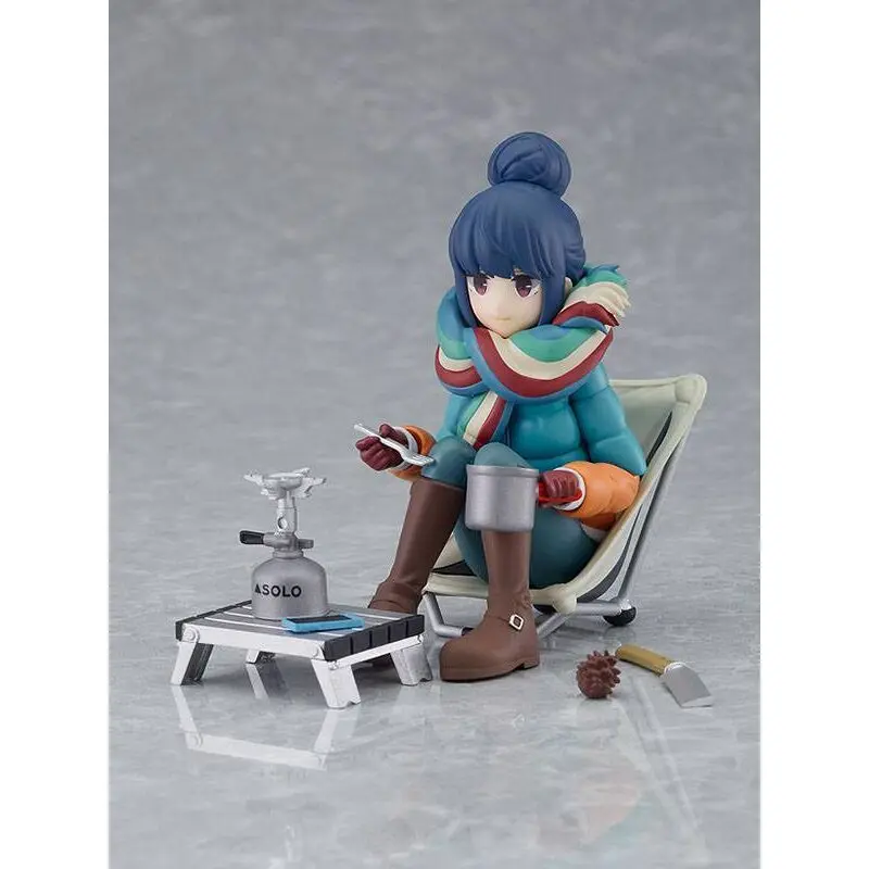 Laid-Back Camp Figma akcijska figura Rin Shima DX Edition 13 cm fotografija proizvoda