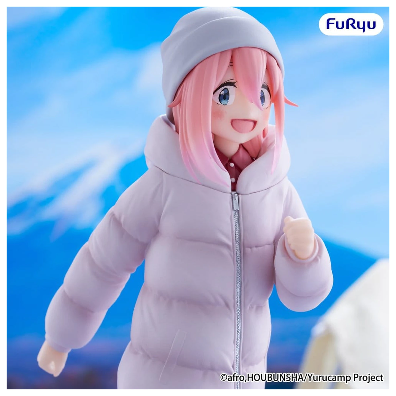 Laid-back Camp Season 3 Trio-Try-iT PVC Kip Nadeshiko Kagamihara 20 cm fotografija proizvoda