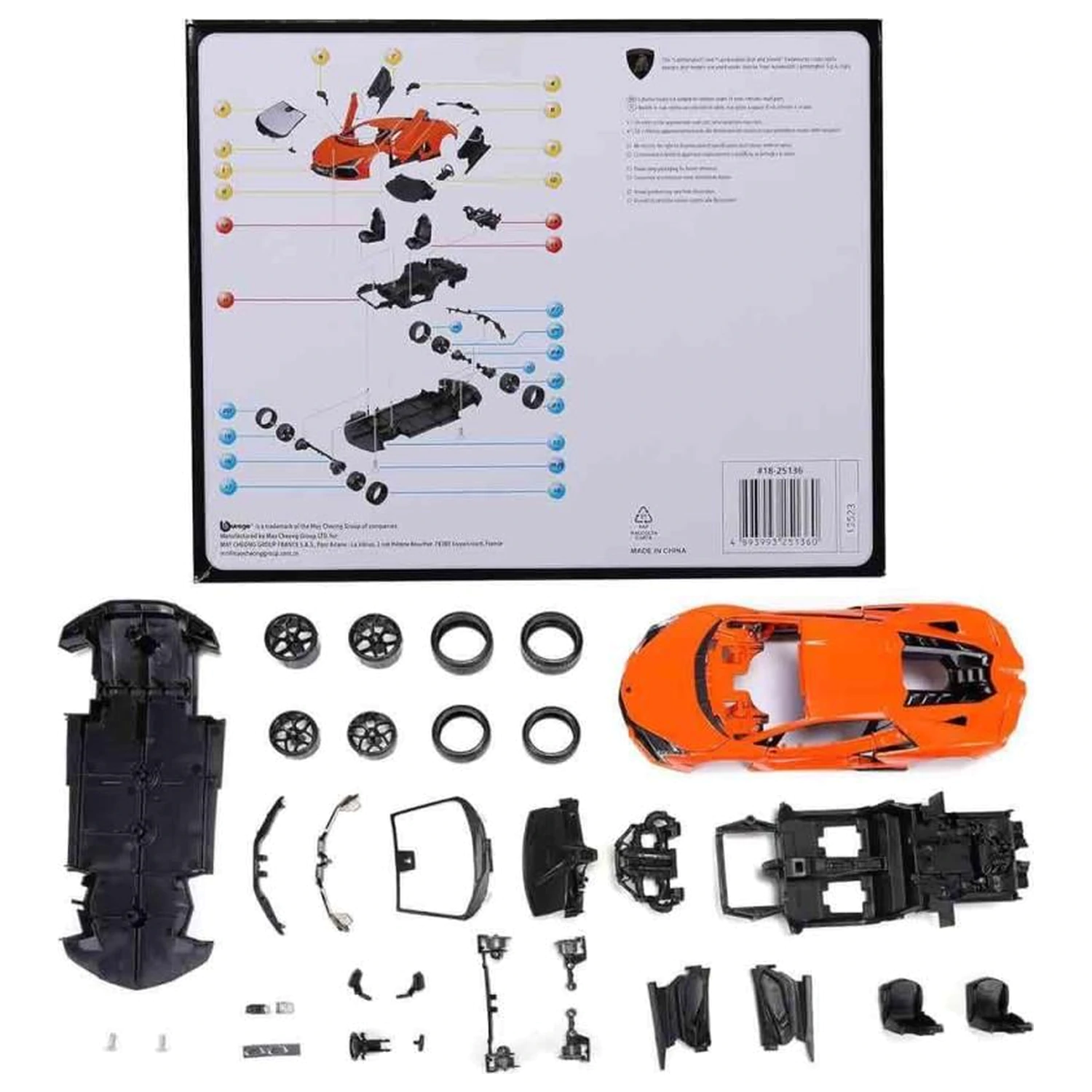 LAMBORGHINI Revuelto Model Komplet 1/24 fotografija proizvoda