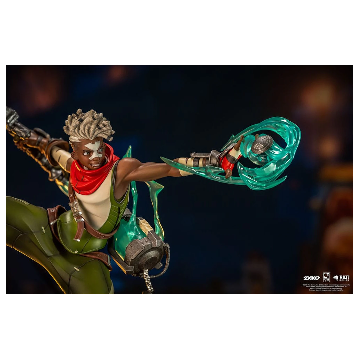 League of Legends Statua 1/10 2XKO Ekko & Ahri Diorama 30 cm fotografija proizvoda