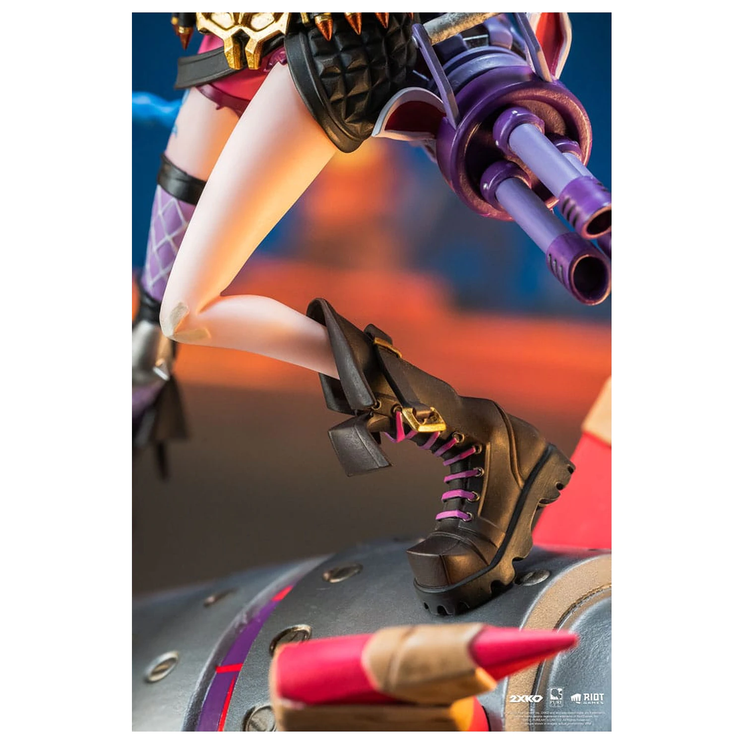 League of Legends kip 1/10 2XKO Jinx & Warwick Diorama 37 cm fotografija proizvoda