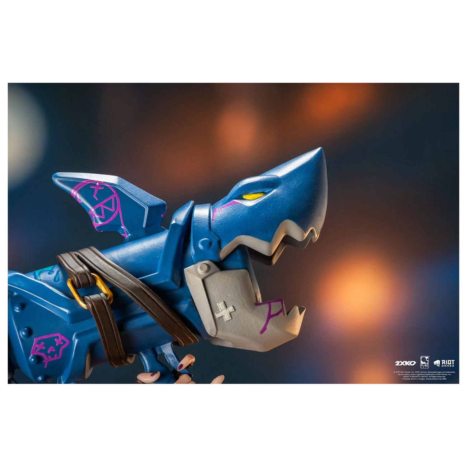 League of Legends kip 1/10 2XKO Jinx & Warwick Diorama 37 cm fotografija proizvoda