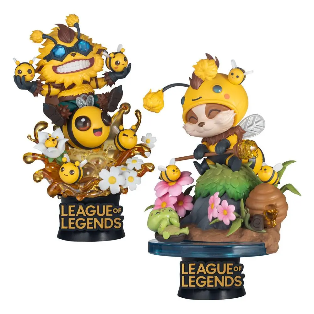 League of Legends D-Stage PVC diorama set Beemo & BZZZiggs 15 cm fotografija proizvoda