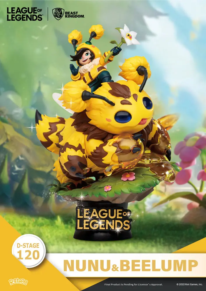 League of Legends D-Stage PVC Diorama Set Nunu &amp; Beelump &amp; Heimerstinger 16 cmLeague of Legends D-Stage PVC diorama set Nunu &amp; Beelump &amp; Heimerstinger 16 cm fotografija proizvoda