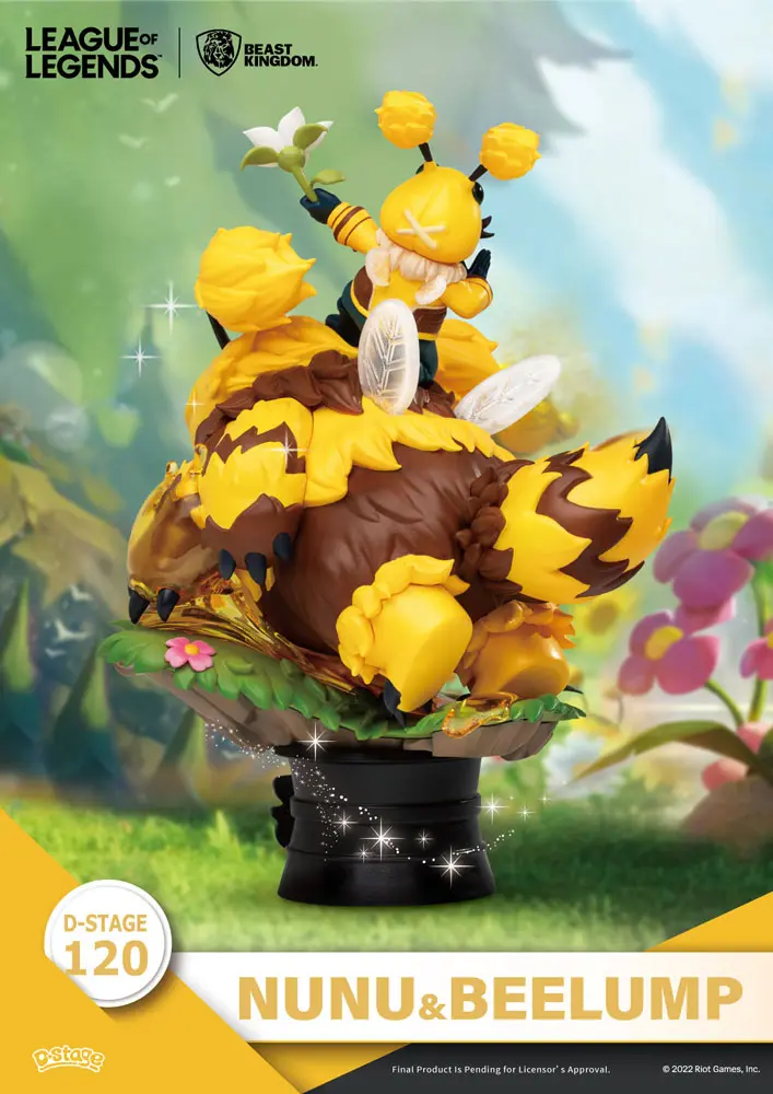 League of Legends D-Stage PVC Diorama Set Nunu &amp; Beelump &amp; Heimerstinger 16 cmLeague of Legends D-Stage PVC diorama set Nunu &amp; Beelump &amp; Heimerstinger 16 cm fotografija proizvoda