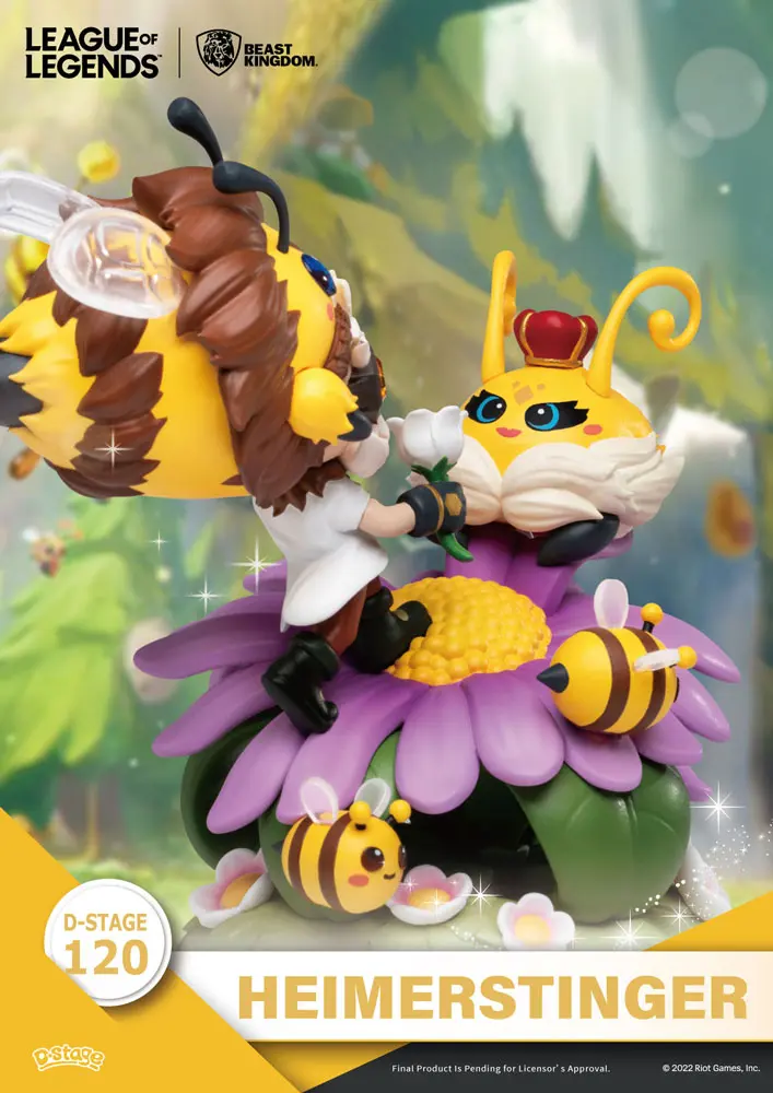 League of Legends D-Stage PVC Diorama Set Nunu &amp; Beelump &amp; Heimerstinger 16 cmLeague of Legends D-Stage PVC diorama set Nunu &amp; Beelump &amp; Heimerstinger 16 cm fotografija proizvoda