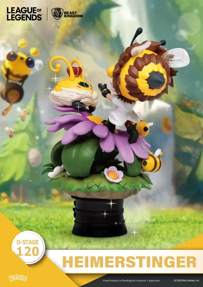 League of Legends D-Stage PVC Diorama Set Nunu &amp; Beelump &amp; Heimerstinger 16 cmLeague of Legends D-Stage PVC diorama set Nunu &amp; Beelump &amp; Heimerstinger 16 cm fotografija proizvoda