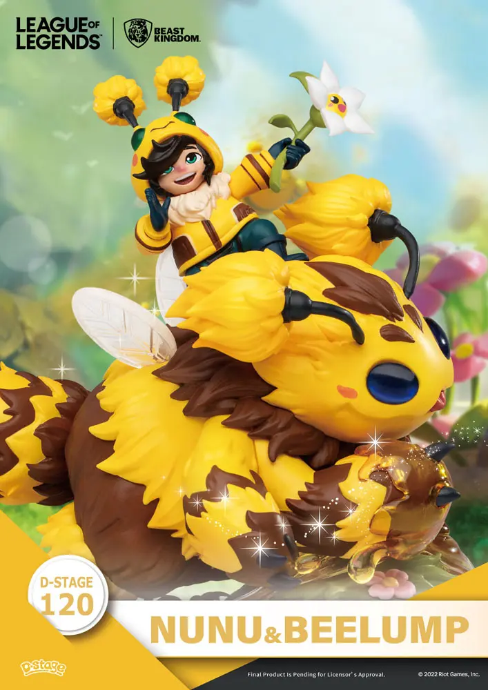 League of Legends D-Stage PVC Diorama Set Nunu &amp; Beelump &amp; Heimerstinger 16 cmLeague of Legends D-Stage PVC diorama set Nunu &amp; Beelump &amp; Heimerstinger 16 cm fotografija proizvoda