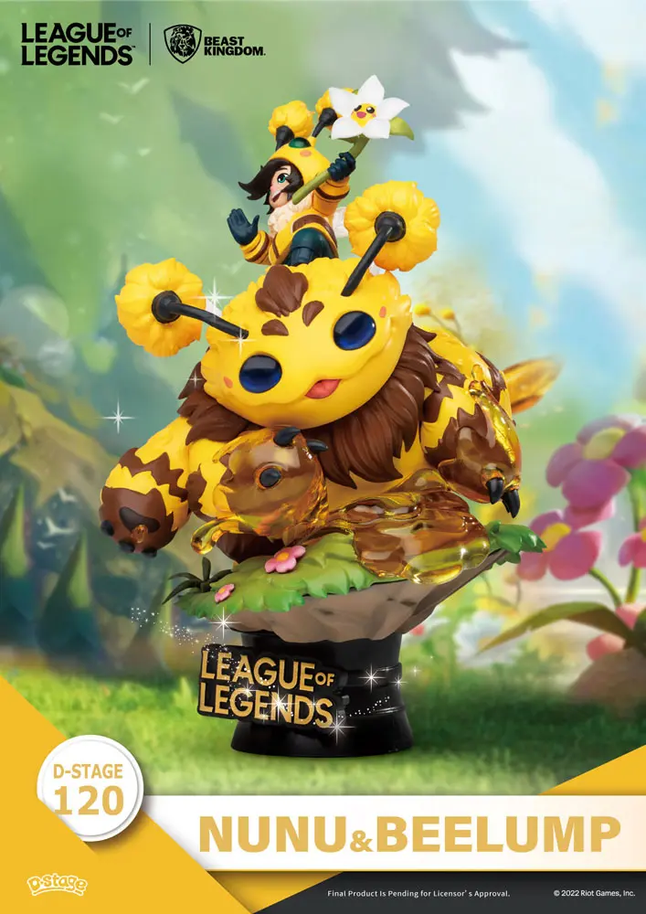League of Legends D-Stage PVC Diorama Set Nunu &amp; Beelump &amp; Heimerstinger 16 cmLeague of Legends D-Stage PVC diorama set Nunu &amp; Beelump &amp; Heimerstinger 16 cm fotografija proizvoda