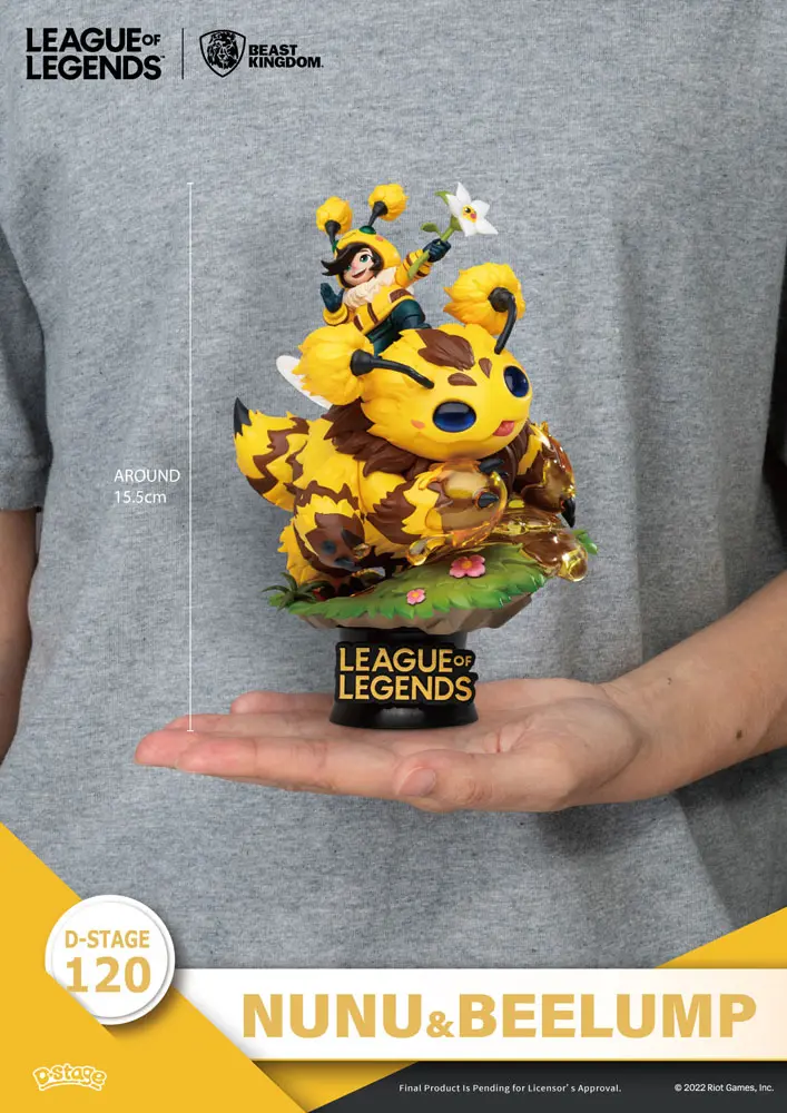 League of Legends D-Stage PVC Diorama Set Nunu &amp; Beelump &amp; Heimerstinger 16 cmLeague of Legends D-Stage PVC diorama set Nunu &amp; Beelump &amp; Heimerstinger 16 cm fotografija proizvoda