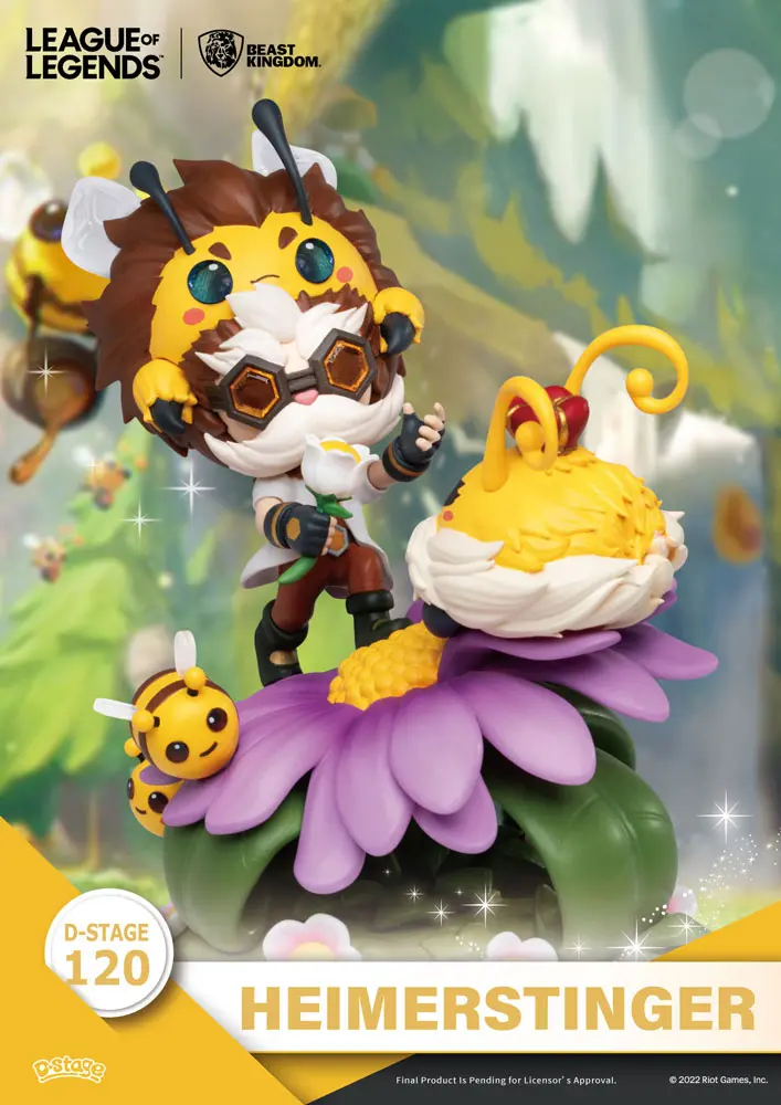 League of Legends D-Stage PVC Diorama Set Nunu &amp; Beelump &amp; Heimerstinger 16 cmLeague of Legends D-Stage PVC diorama set Nunu &amp; Beelump &amp; Heimerstinger 16 cm fotografija proizvoda