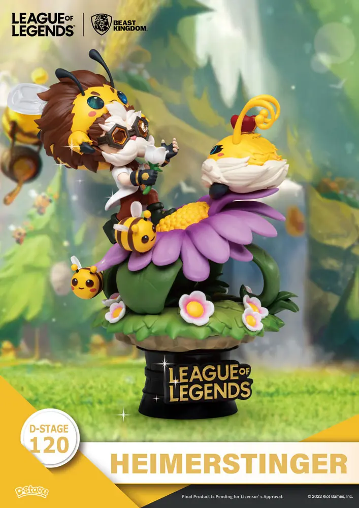 League of Legends D-Stage PVC Diorama Set Nunu &amp; Beelump &amp; Heimerstinger 16 cmLeague of Legends D-Stage PVC diorama set Nunu &amp; Beelump &amp; Heimerstinger 16 cm fotografija proizvoda