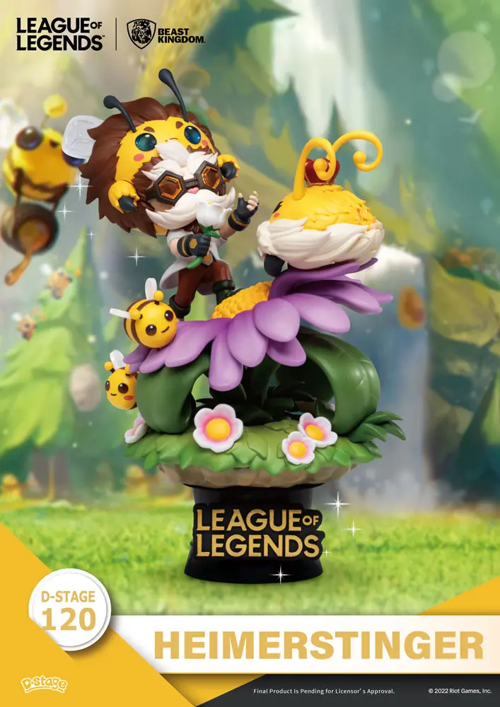 League of Legends D-Stage PVC Diorama Set Nunu &amp; Beelump &amp; Heimerstinger 16 cmLeague of Legends D-Stage PVC diorama set Nunu &amp; Beelump &amp; Heimerstinger 16 cm fotografija proizvoda