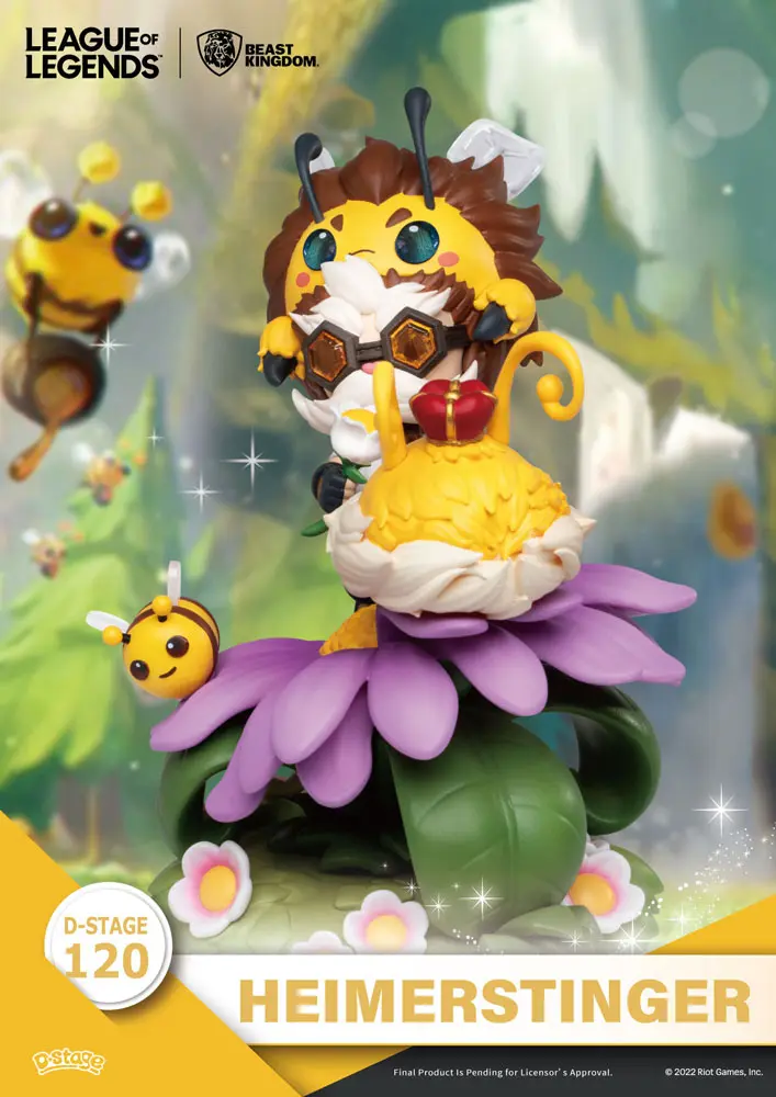 League of Legends D-Stage PVC Diorama Set Nunu &amp; Beelump &amp; Heimerstinger 16 cmLeague of Legends D-Stage PVC diorama set Nunu &amp; Beelump &amp; Heimerstinger 16 cm fotografija proizvoda