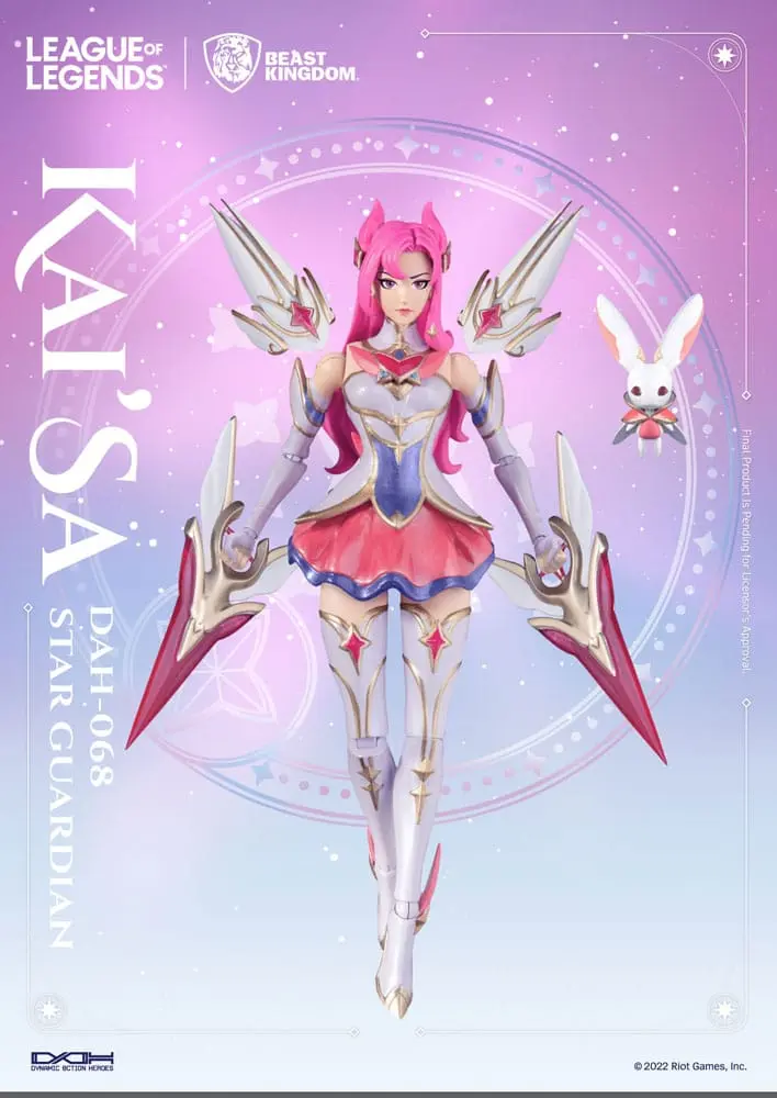 League of Legends Dynamic 8ction Heroes akcijska figura 1/9 Star Guardian Kai'Sa 19 cm fotografija proizvoda