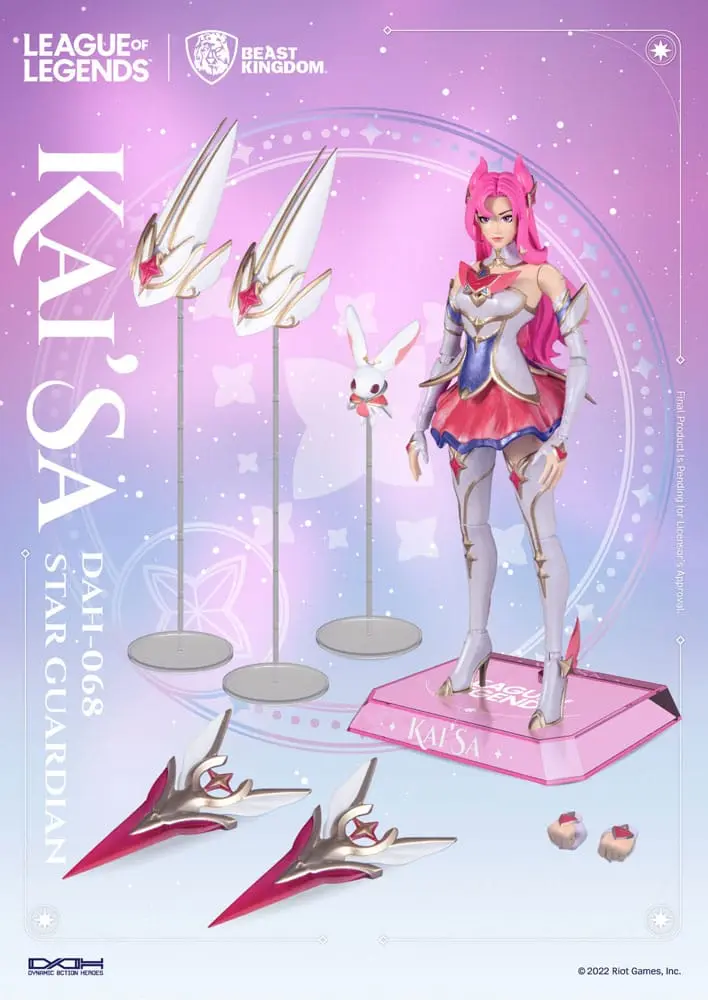 League of Legends Dynamic 8ction Heroes akcijska figura 1/9 Star Guardian Kai'Sa 19 cm fotografija proizvoda