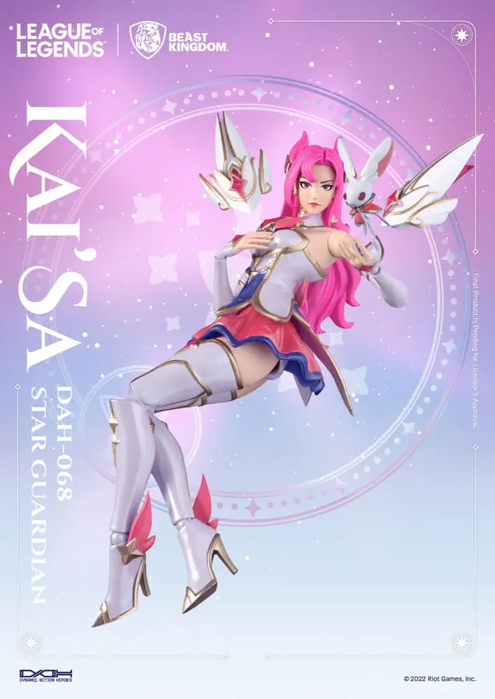 League of Legends Dynamic 8ction Heroes akcijska figura 1/9 Star Guardian Kai'Sa 19 cm fotografija proizvoda