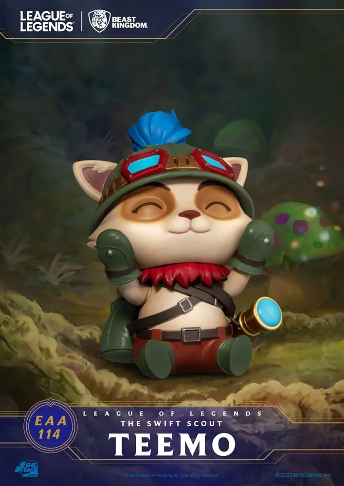 League of Legends Egg Attack figura Brzi izviđač Teemo 12 cm fotografija proizvoda