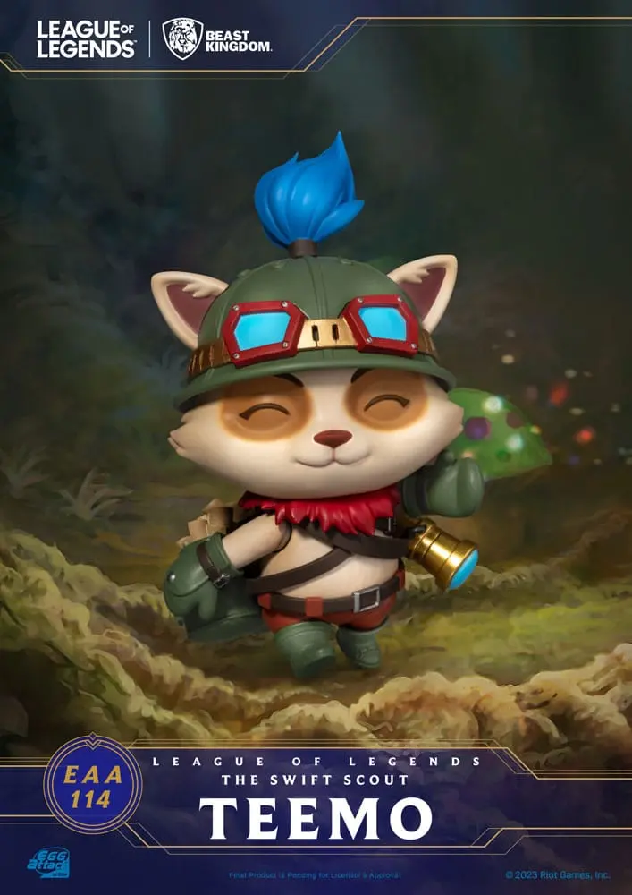 League of Legends Egg Attack figura Brzi izviđač Teemo 12 cm fotografija proizvoda