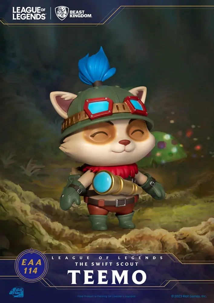 League of Legends Egg Attack figura Brzi izviđač Teemo 12 cm fotografija proizvoda