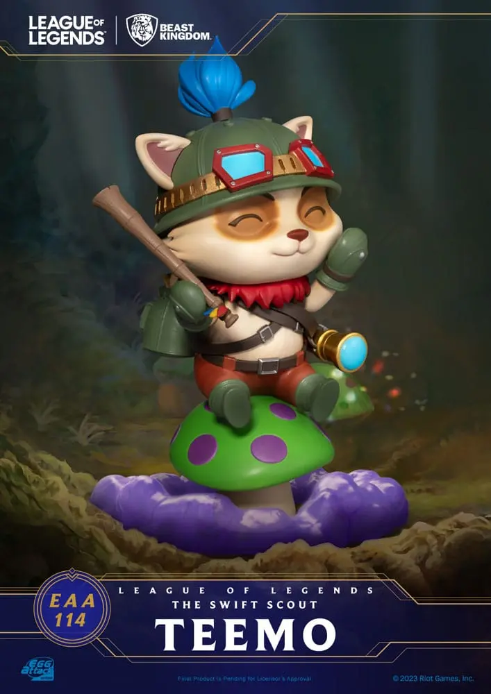 League of Legends Egg Attack figura Brzi izviđač Teemo 12 cm fotografija proizvoda