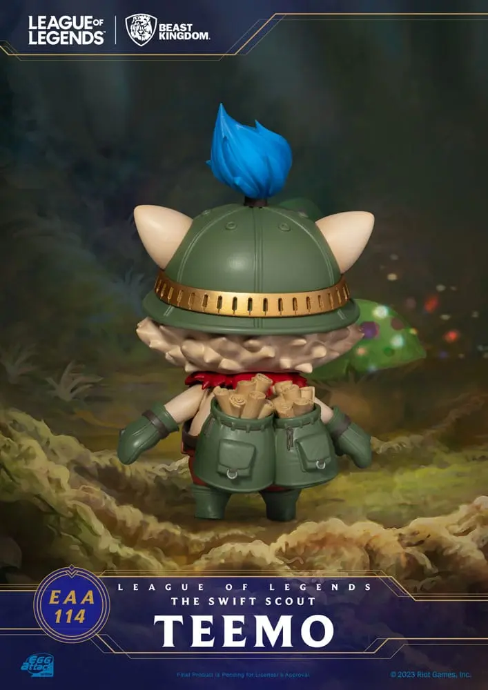 League of Legends Egg Attack figura Brzi izviđač Teemo 12 cm fotografija proizvoda