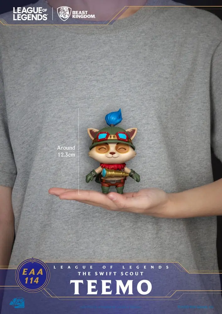 League of Legends Egg Attack figura Brzi izviđač Teemo 12 cm fotografija proizvoda