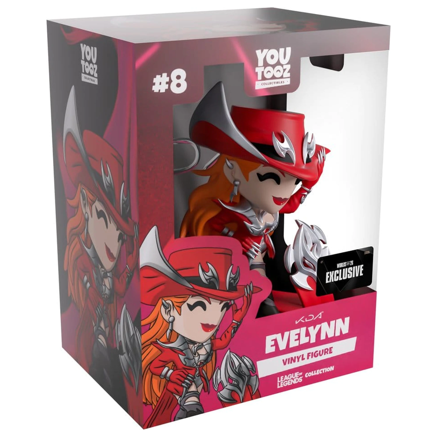 League of Legends K/DA Vinilna figura Evelynn 13 cm fotografija proizvoda