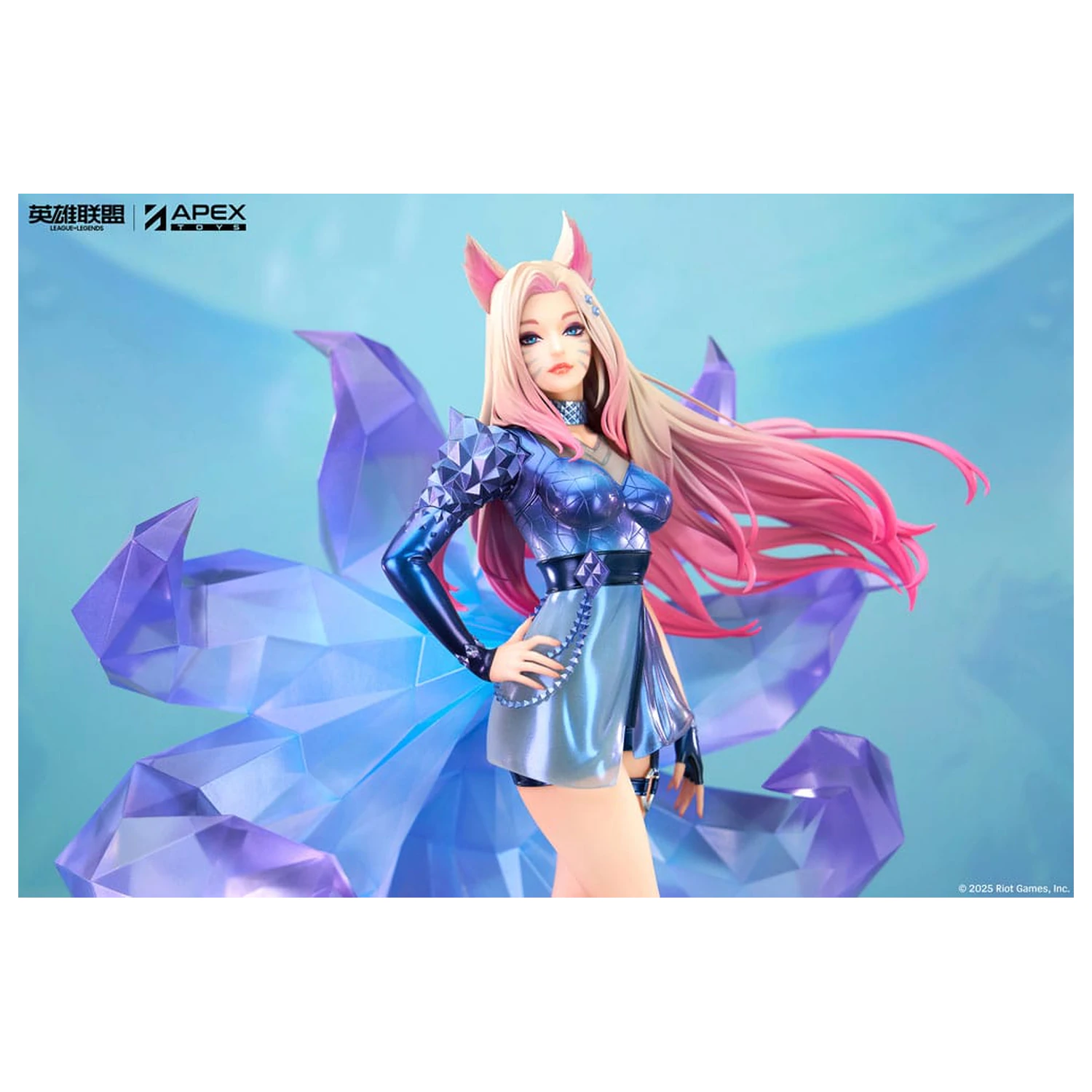 League of Legends PVC kip 1/7 K/DA ALL OUT Ahri 27 cm fotografija proizvoda