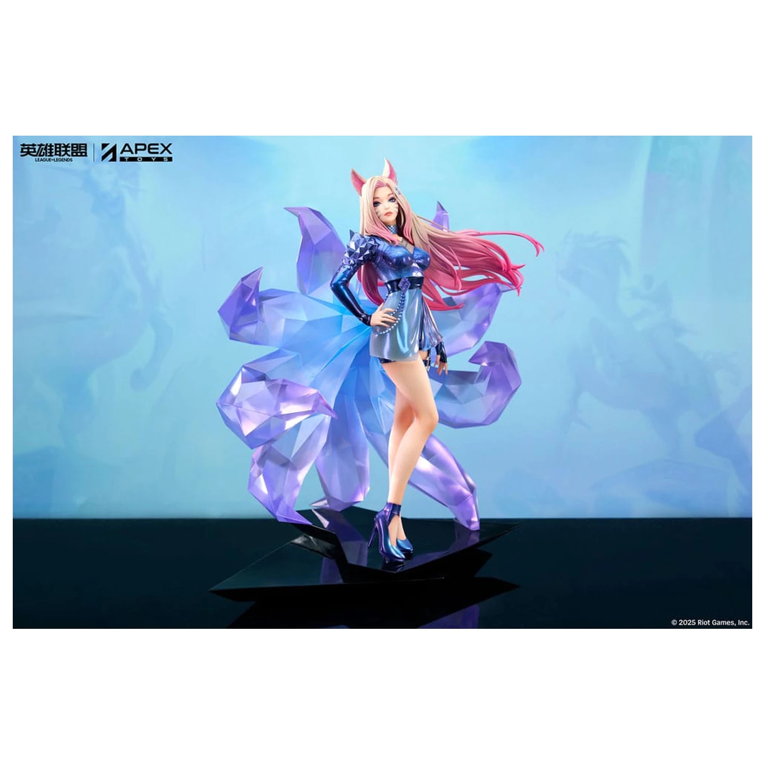 League of Legends PVC kip 1/7 K/DA ALL OUT Ahri 27 cm fotografija proizvoda